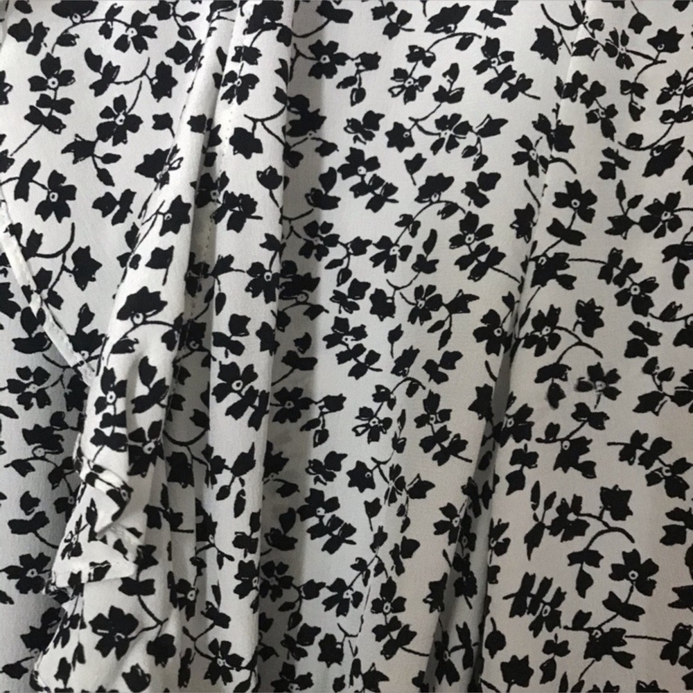 Veronica Beard Brisas Floral Wrap Silk Mini Dress Sz 6 - Picture 6 of 6